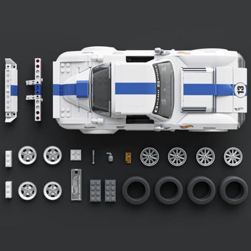 Mega Hot Wheels prémiová edice - Corvette