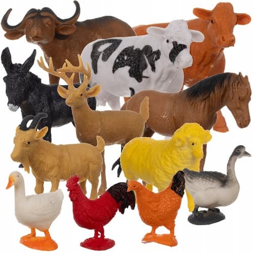 Farmářská zvířata - sada figurek