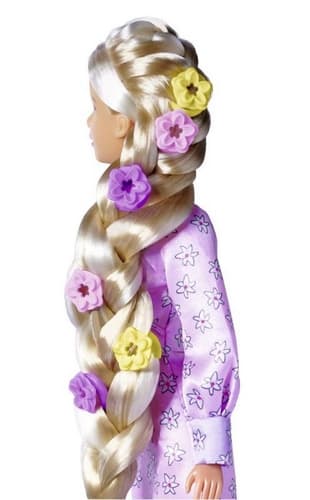 Lalka Steffi z kwiatowymi włosami