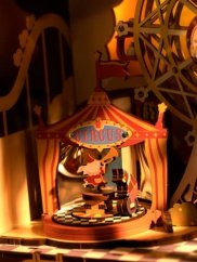 RoboTime 3D fából készült puzzle karnevál naplementében
