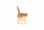 Pisica animal de companie zooted plastic 6cm în pungă