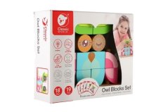 Bagoly fa puzzle 19db dobozban 23x19x6,5cm 18m+
