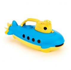 Green Toys Submarine Maniglia gialla
