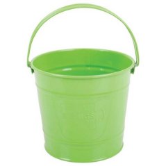 Bigjigs Toys seau de jardin vert