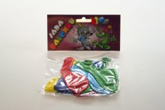 Baloane Smile mix de culori, set de 9 baloane