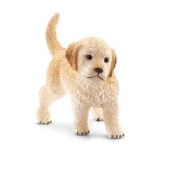 Schleich 16396 Cățel Golden Retriever, figurină pictată manual