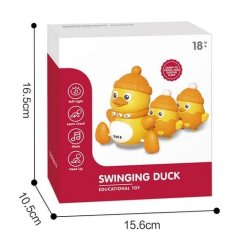 Chodící kačenka s mláďaty