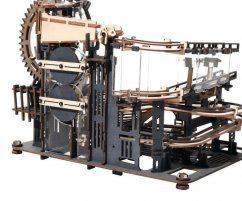 RoboTime 3D Jigsaw Pista de Bolas Ciudad de Obstáculos