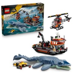 Lego 77983 Jurassic World Atak dinozaura mosasaura na statek