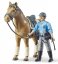 Bruder 62507 BWORLD Policía a caballo