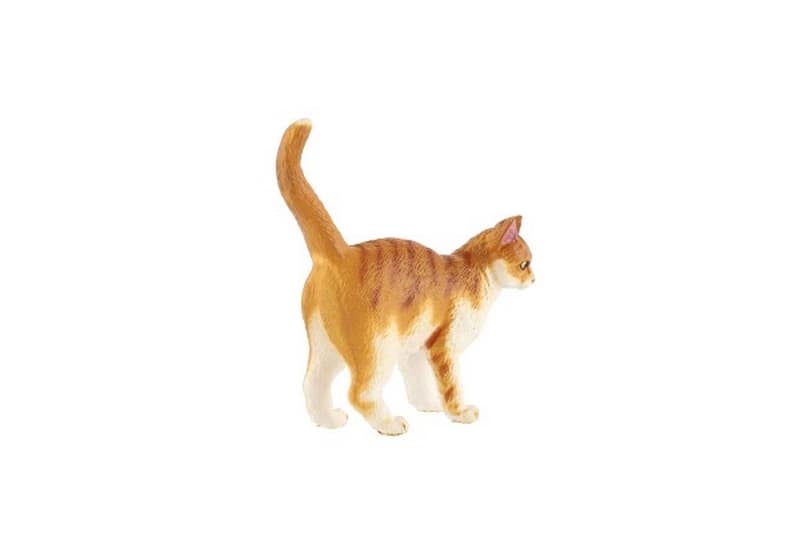 Gato mascota zooted plástico 6cm en bolsa
