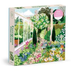 Galison Puzzle Vždyzelená záhrada 500 dielikov