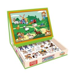 Bavytoy Magnetický stolík farma - sada s magnetmi