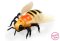 Obrovská včela na diaľkové ovládanie RC 13 x 11 cm