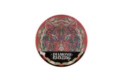 Diamantové malování mandala - lev průměr 30cm