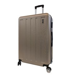 Bavy Cestovní kufr skořepinový 28" Stripes Gold beige