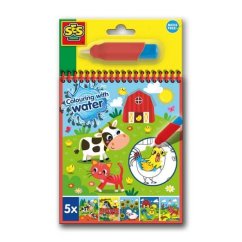 Festés ecsettel és vízzel - Farm