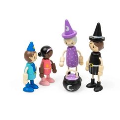 Bigjigs Toys Mesebeli Lények Babaház Szett