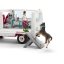 Schleich® HORSE CLUB 42439 Clinique vétérinaire mobile avec jument et toiletteuse, nouveau