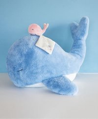 Doudou Peluche ballena azul 60 cm