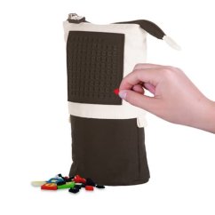 PIXIE CREW pop up pencil case small panel negru