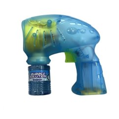 Buborékpisztoly világoskékkel