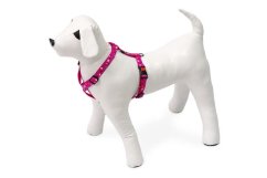 Karlie Postroj ASP Mix&Match růžový motiv CHIP velikost 25-40cm 10mm