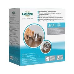 PetSafe® Seaside Nerezová fontánka 1,8l