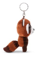 NICI Glubschis Panda breloc roșu Robidu 9cm
