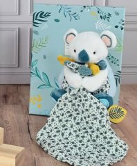 Doudou Ajándékcsomag - plüss koala Yoca és varangyos széklet