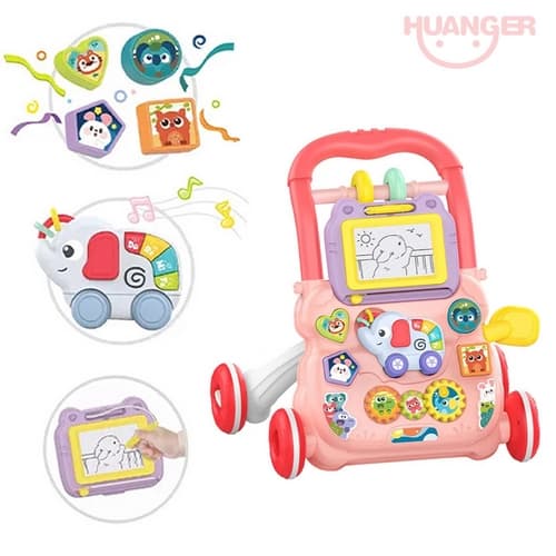 Sloní chodítko ružové