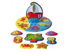 Playgro Pływające puzzle do kąpieli