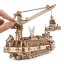 Ugears Casse-tête mécanique en bois 3D Bateau de recherche