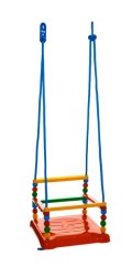 Houpačka plast 35x34 cm červená