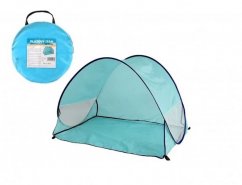 Namiot plażowy z filtrem UV samoczynnie składany prostokątny niebieski
