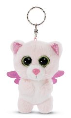NICI Glubschis Ange Chat Malli porte-clés 9cm