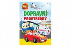 Pracovní sešit 101 aktivit s nálepkami dopravní prostředky