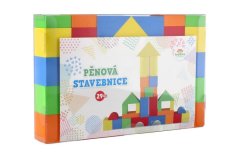 Set de construcție din spumă 29pcs în cutie de plastic 24,5x16x4cm