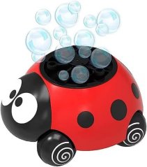 Stroj na bubliny - beruška, USB nabíjení
