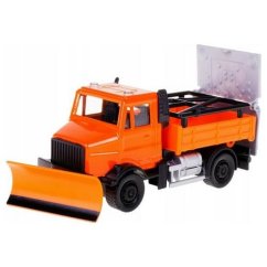 Bburago 1:43 Údržba komunikací se sněhovým pluhem a signální tabulí