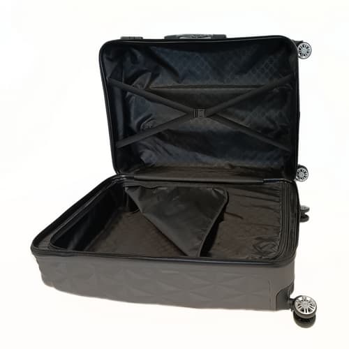 Bavy Cestovní kufr skořepinový 28" Diamond Dark grey