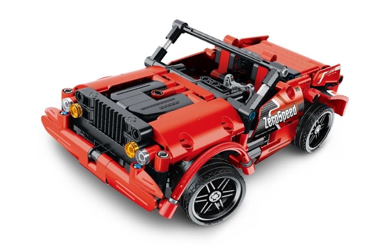 Zestaw iM.MASTER RC car 2in1plast 2,4GHz 351 części na baterie