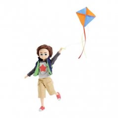 Lottie Finn z latającym smokiem