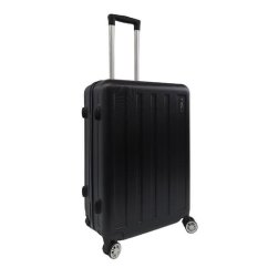 Bavy Valiză de călătorie cu carcasă rigidă 24" Stripes Black