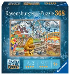 Ravensburger Exit KIDS Puzzle : Parc à thème 368 pièces