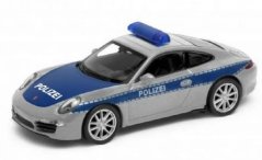 Auto Welly policie Porsche 911(991) Carrera12cm