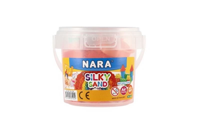Nisip/Plasticină NARA 200g cu rigle în pahar de plastic