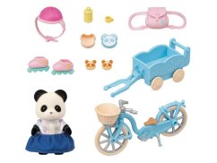 Sylvanian Families - Ensemble Panda et Cyclo-Sanding