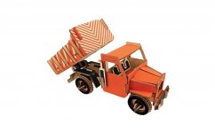 Woodcraft Casse-tête 3D en bois Camion-benne