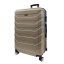 Bavy Cestovní kufr skořepinový 28" Ribs Gold beige